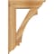 Ekena Millwork Imperial Traditional Rough Sawn Bracket w/ Offset Brace, Western Red Cedar, 8"W x 28"D x 40"H BKT0806X28X40IMP01RWR - alternate 4